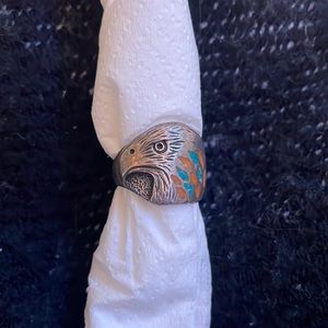 925 eagle ring